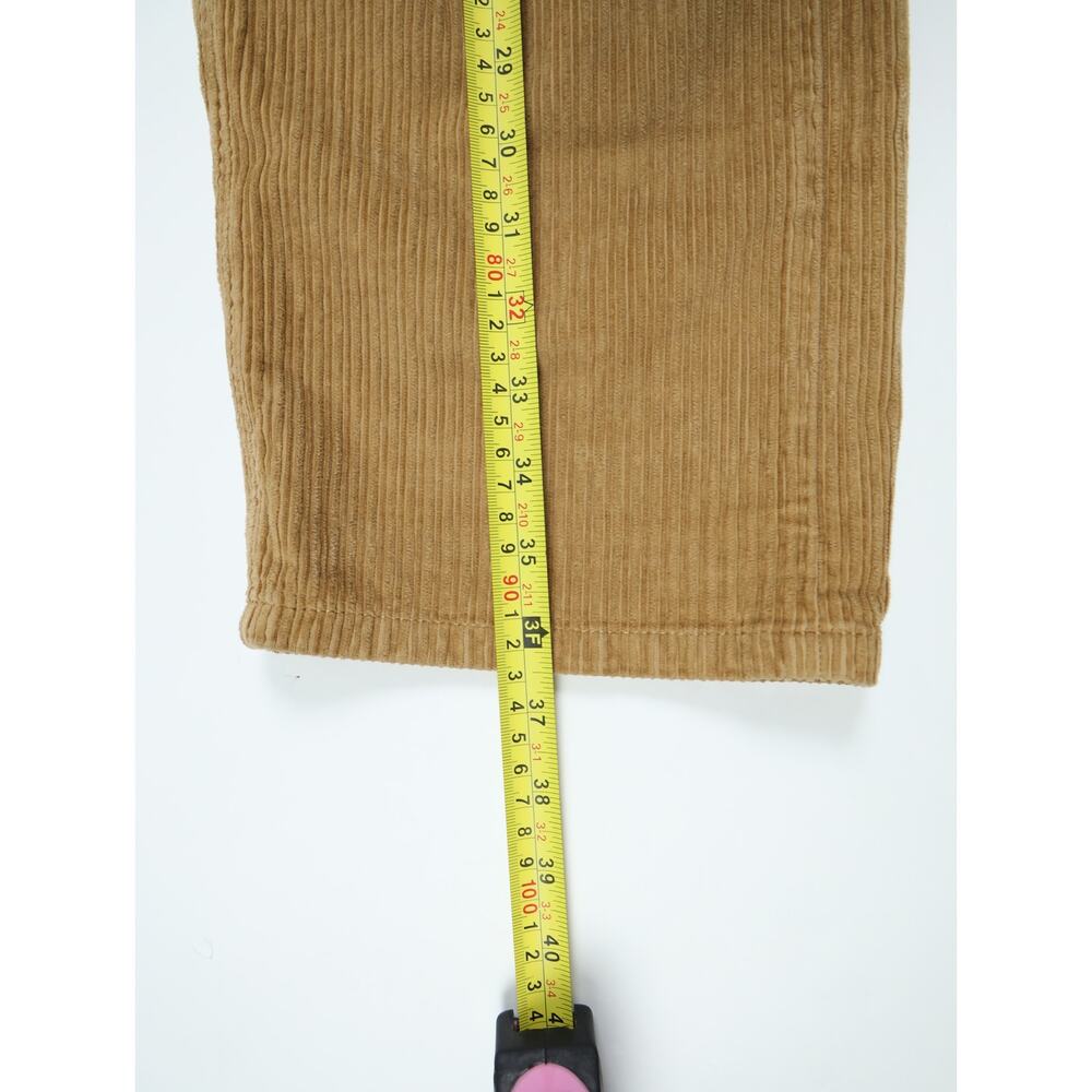 6397 Skater Jean Camel Stretch Designer Corduroy Pants Made in Italy Size 25 - Picture 10 of 16